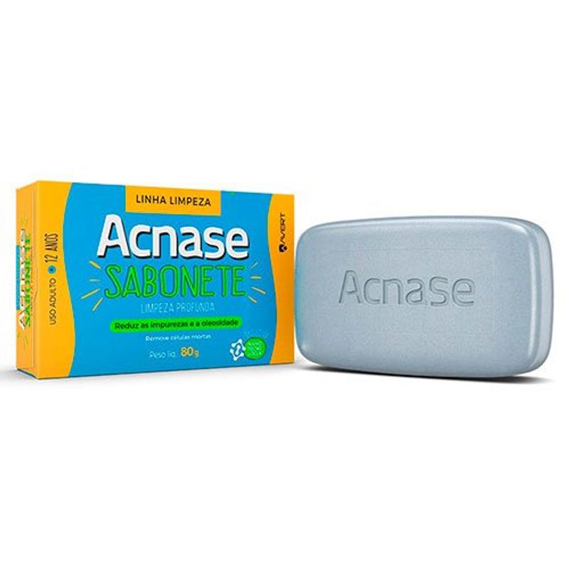 sabonete limpeza profunda acnase clean 80g