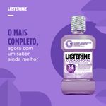 antisséptico bucal listerine cuidado total zero 500ml