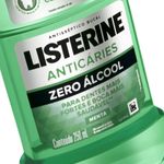 antisséptico bucal listerine zero anticaries 250ml