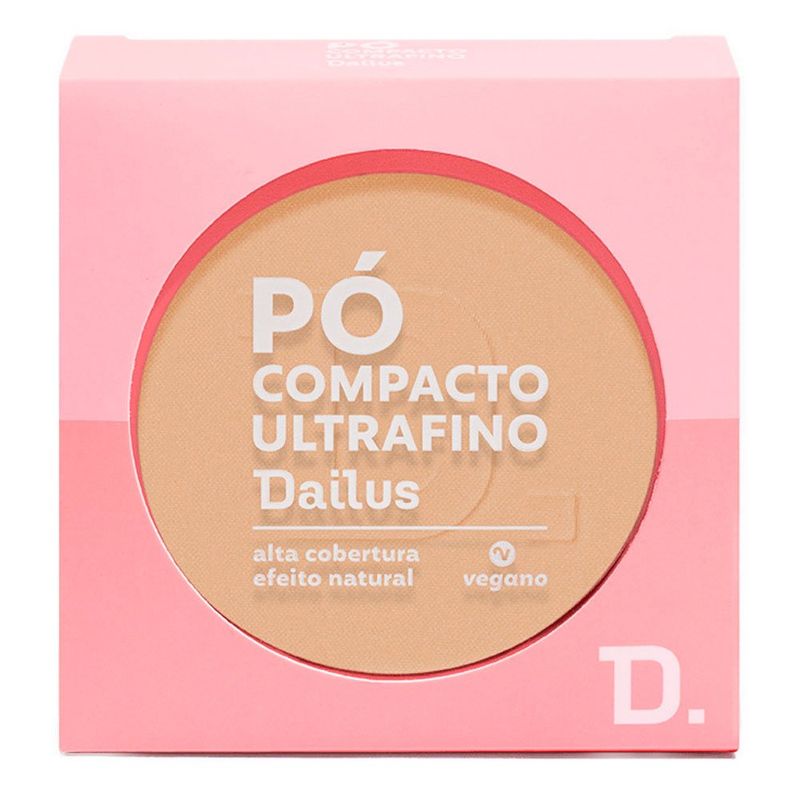 pó compacto dailus ultrafino d3 claro