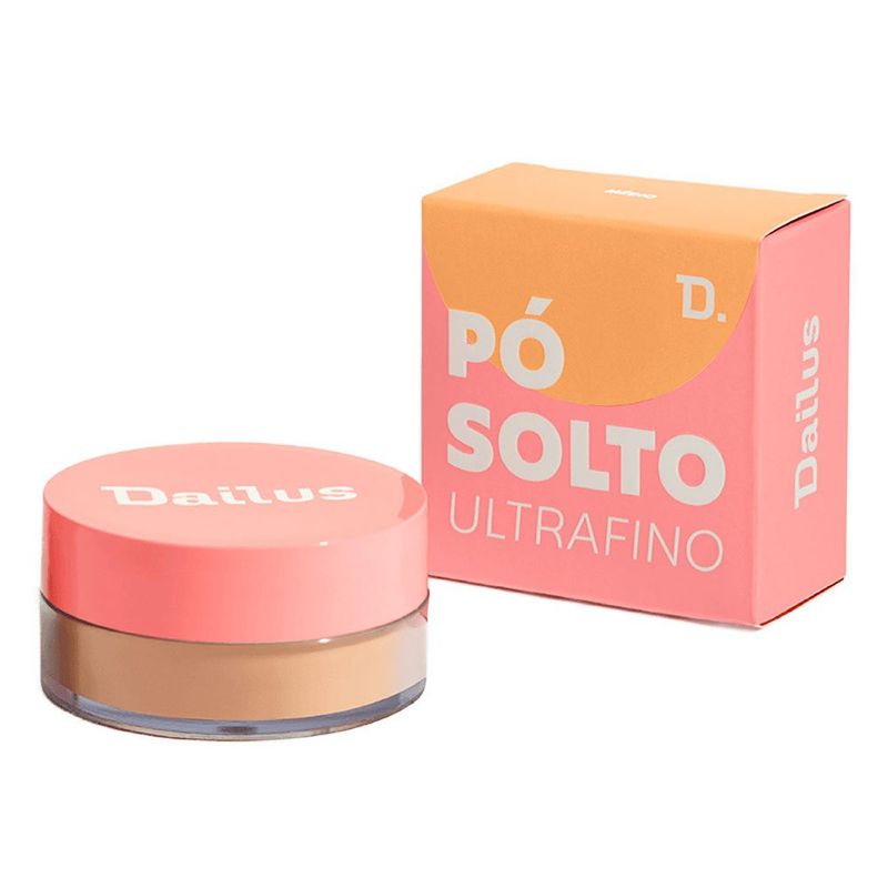 pó solto dailus ultrafino médio