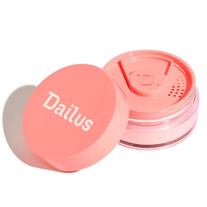 pó solto dailus ultrafino rosa