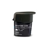 teste de glicemia guide accu-chek com 25 unidades