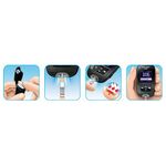 teste de glicemia guide accu-chek com 25 unidades