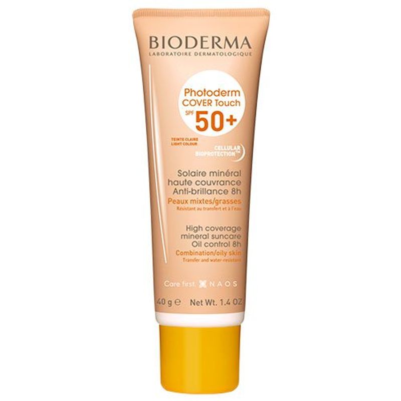 protetor solar photoderm cover touch claro fps50+ 40g