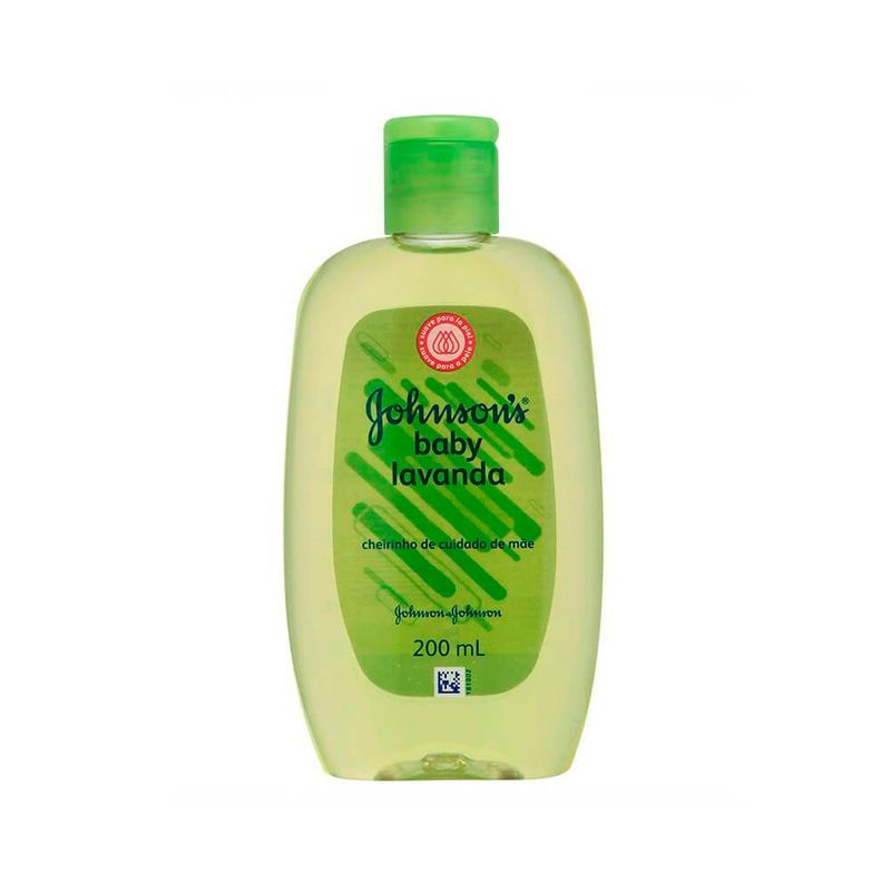 colônia johnson & johnson lavanda baby 200ml