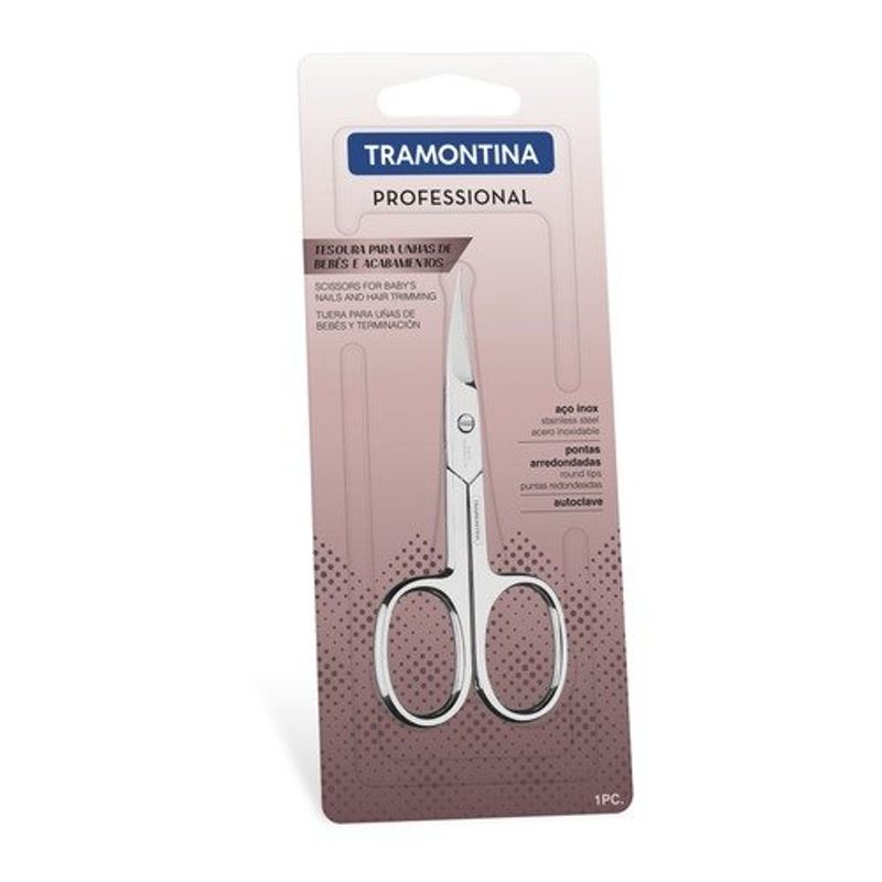 tesoura para unhas inox 3,5 tramontina