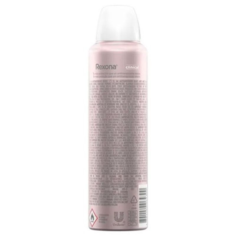 desodorante aerosol clinical rexona women extra dry 150ml