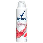 desodorante aerosol motion sense feminino rexona 48h frutas vermelhas 150ml