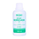 água boricada farmax 3% 100ml