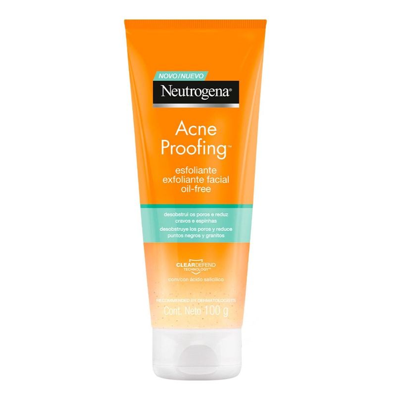 esfoliante facial neutrogena acne proofing 100g