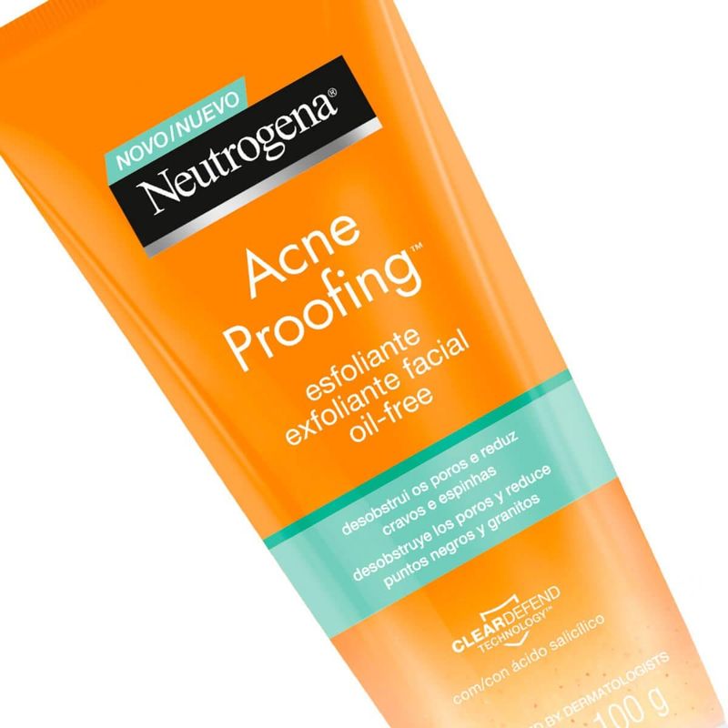 esfoliante facial neutrogena acne proofing 100g