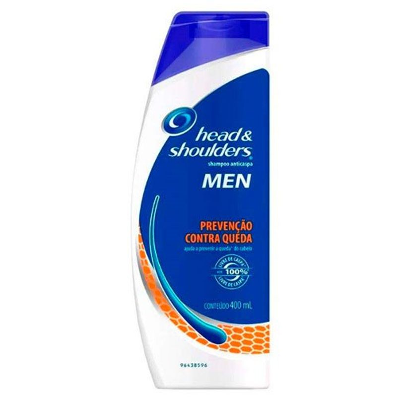 shampoo head & shoulders men prevenção contra queda 400ml