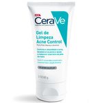 gel de limpeza cerave acne control 60g