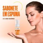 sabonete em espuma dermotivin oil control 130ml