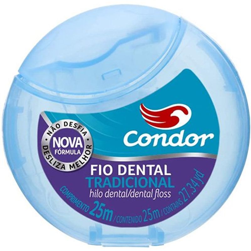 fio dental condor tradicional 25 metros