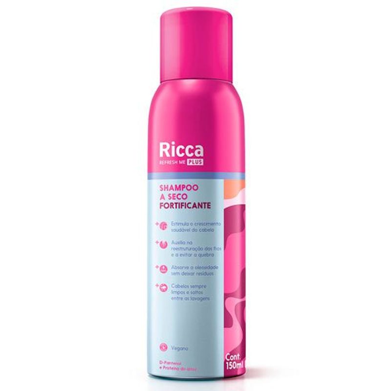 shampoo a seco ricca fortificante 150ml