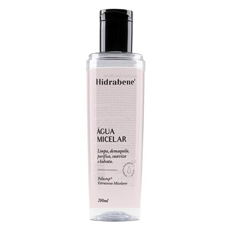 água micelar hidrabene 200ml