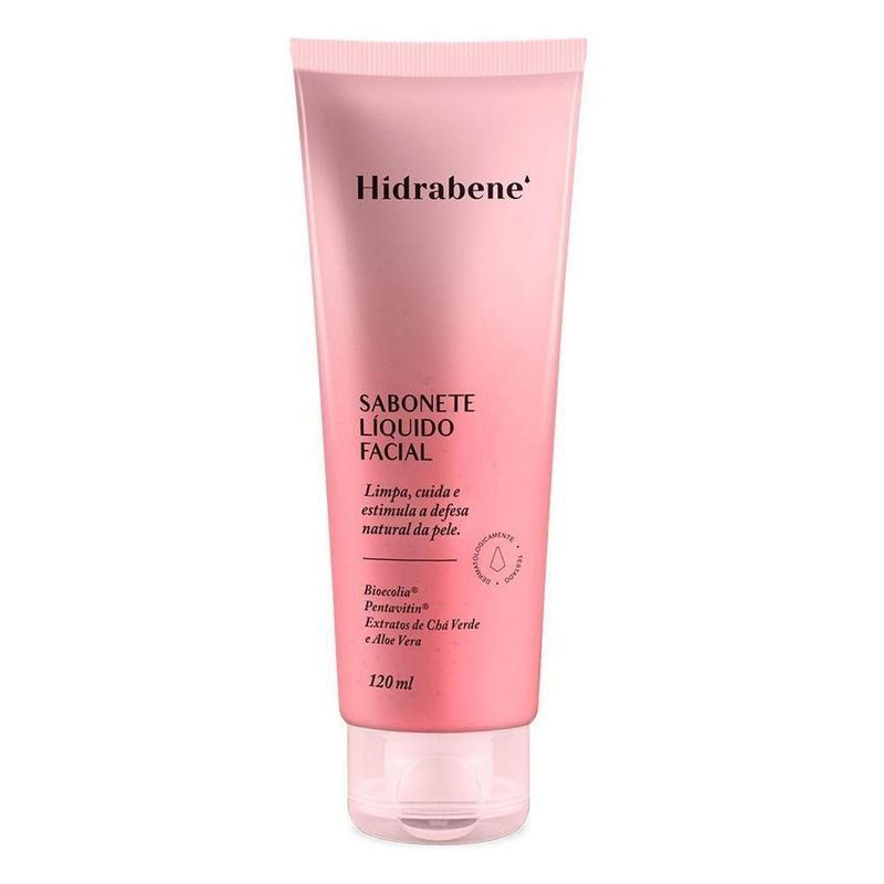 sabonete líquido facial hidrabene 120ml