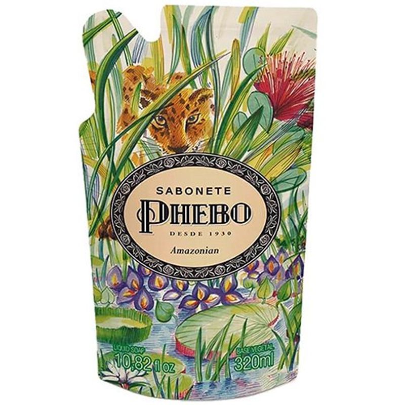 sabonete líquido refil amazonian granado 320ml
