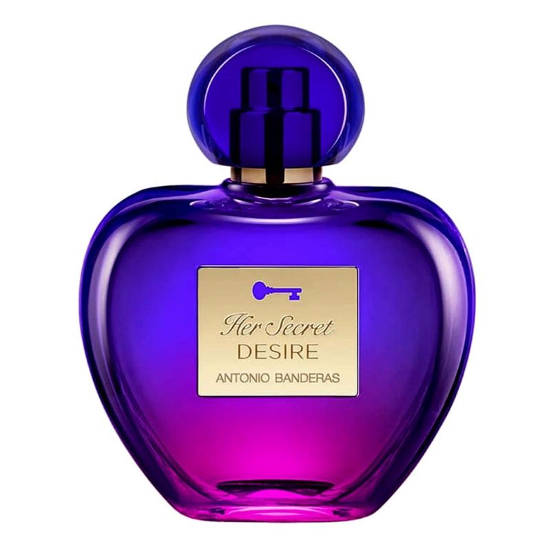 perfume antonio banderas her secret desire eau de toilette 50ml