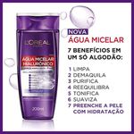 água micelar hialurônico loreal 200ml