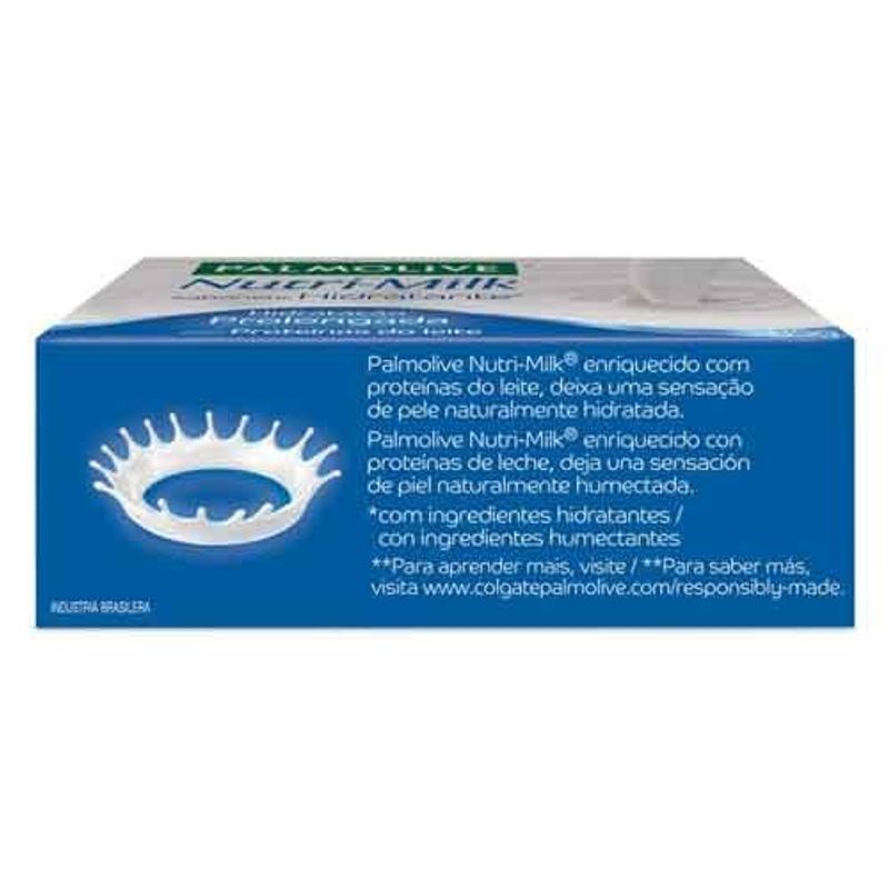 sabonete em barra palmolive nutri-milk 85g