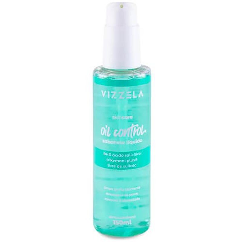 sabonete líquido vizella oil control 150ml