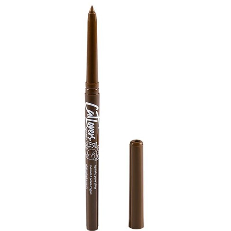 lapiseira para olhos vizzela cat lovers marrom