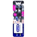 escova de dente oral b indicator black charcoal 2 unidades