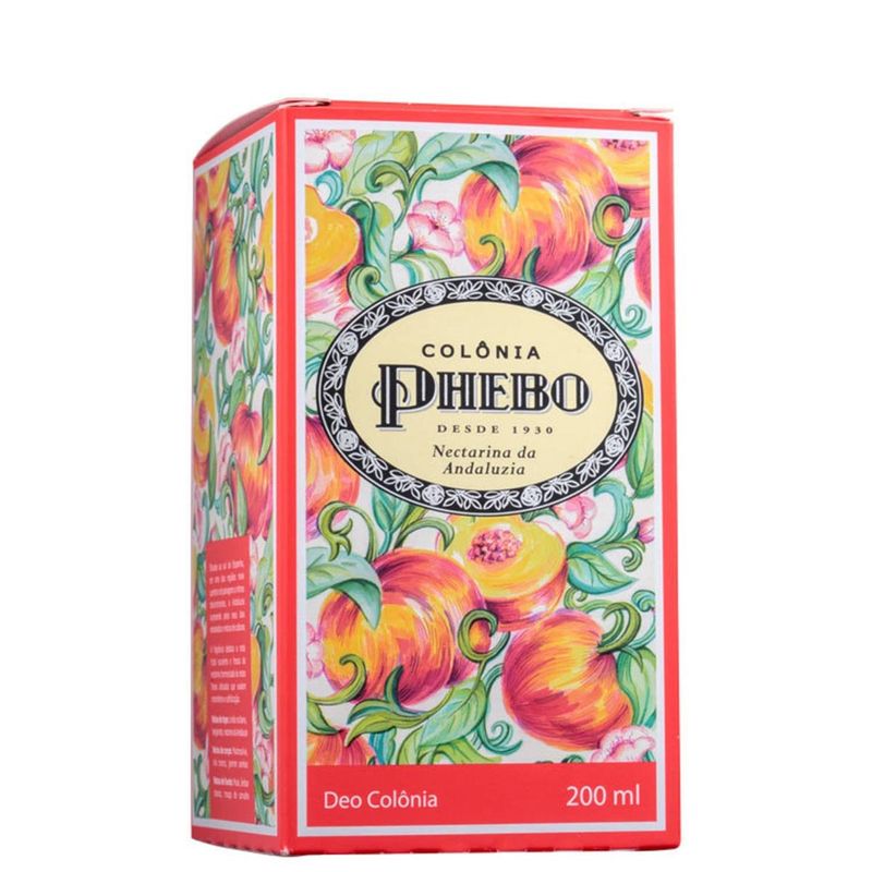 deo colônia phebo nectarina 200ml