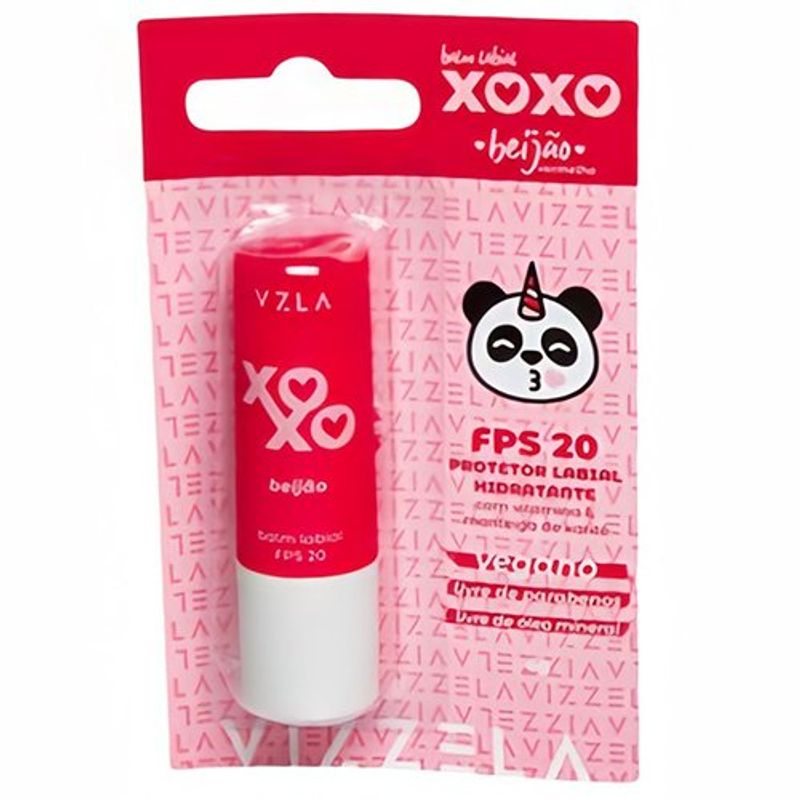 balm labial xoxo fps 20 vizzela beijão