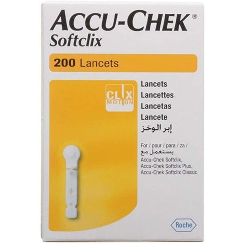 accu chek softclix 200 lancetas
