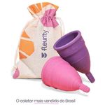 coletor menstrual fleurity tipo 2 2 unidades