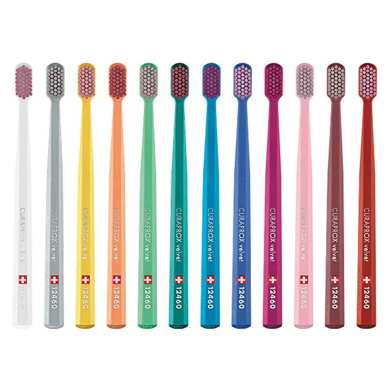 escova dental curaprox ultra macia cores sortidas 1 unidade