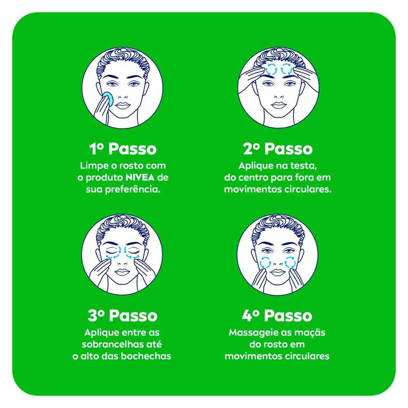 hidratante facial em gel nivea com pepino 100g