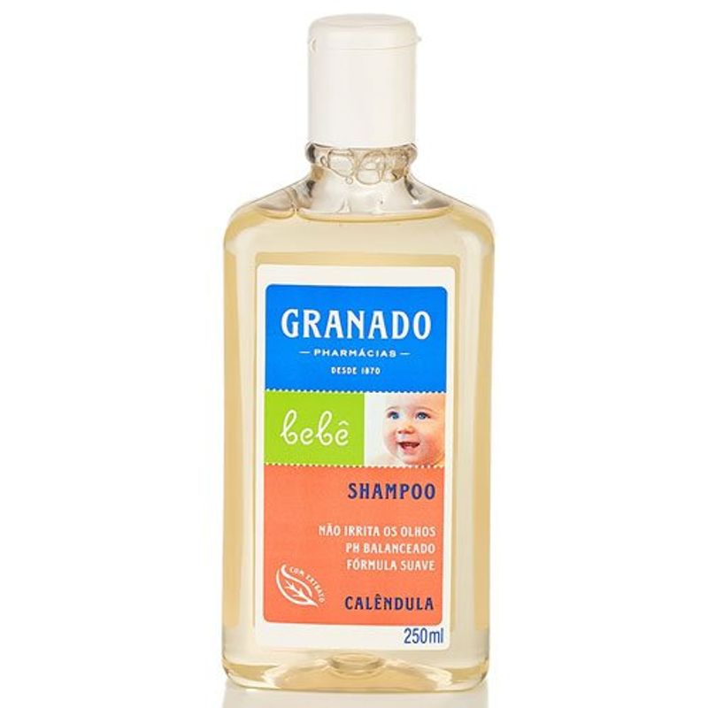 shampoo bebê granado calêndula 250ml