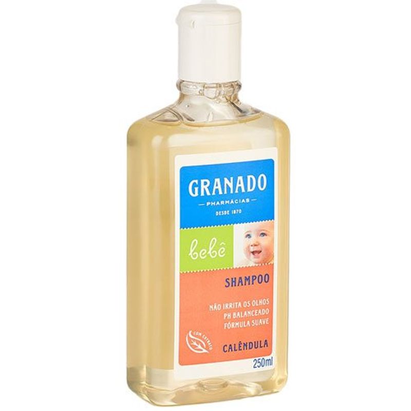 shampoo bebê granado calêndula 250ml