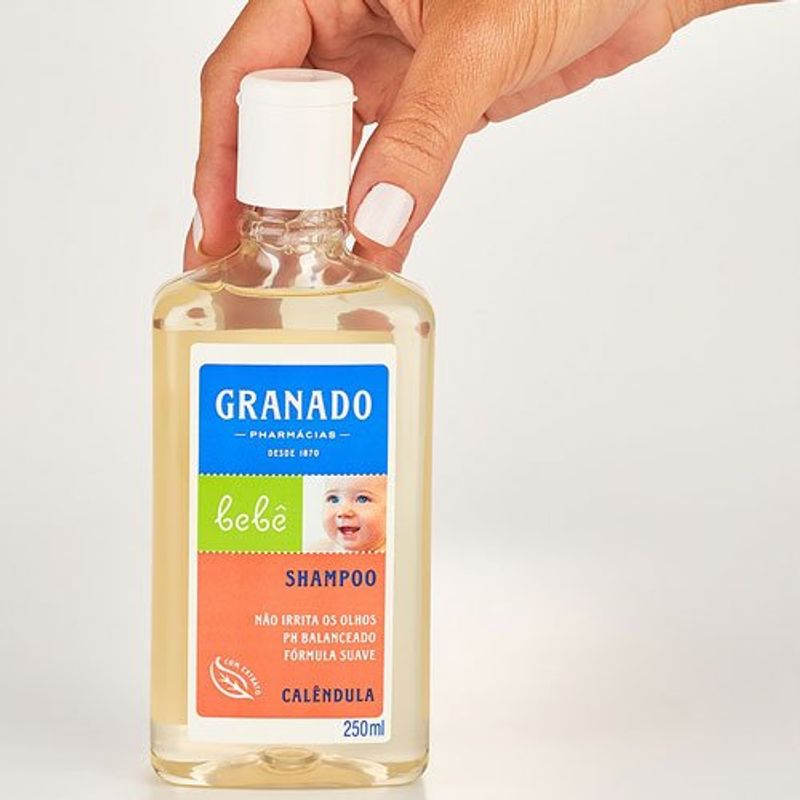 shampoo bebê granado calêndula 250ml