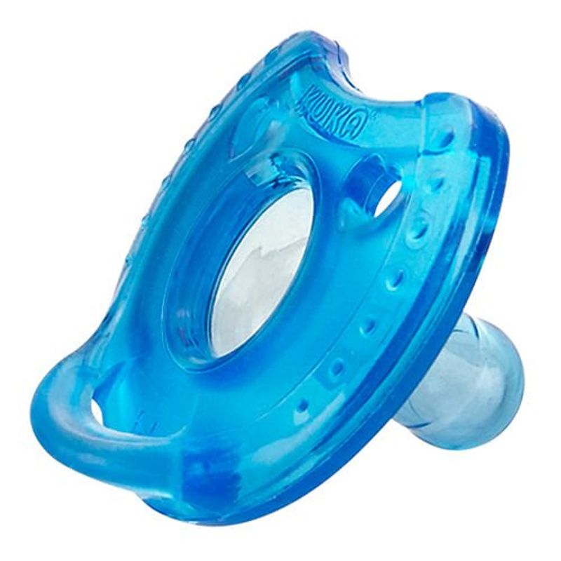 chupeta de silicone kuka soft comfort tamanho 2 azul