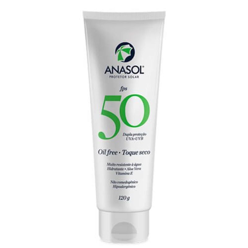 protetor solar fps 50 anasol 120ml