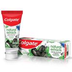 creme dental colgate natural extracts carvão 70g
