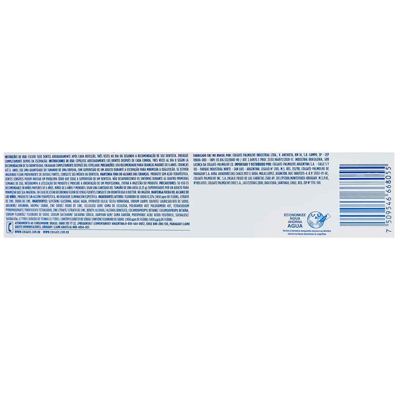 creme dental colgate total 12 gengiva reforçada 90g