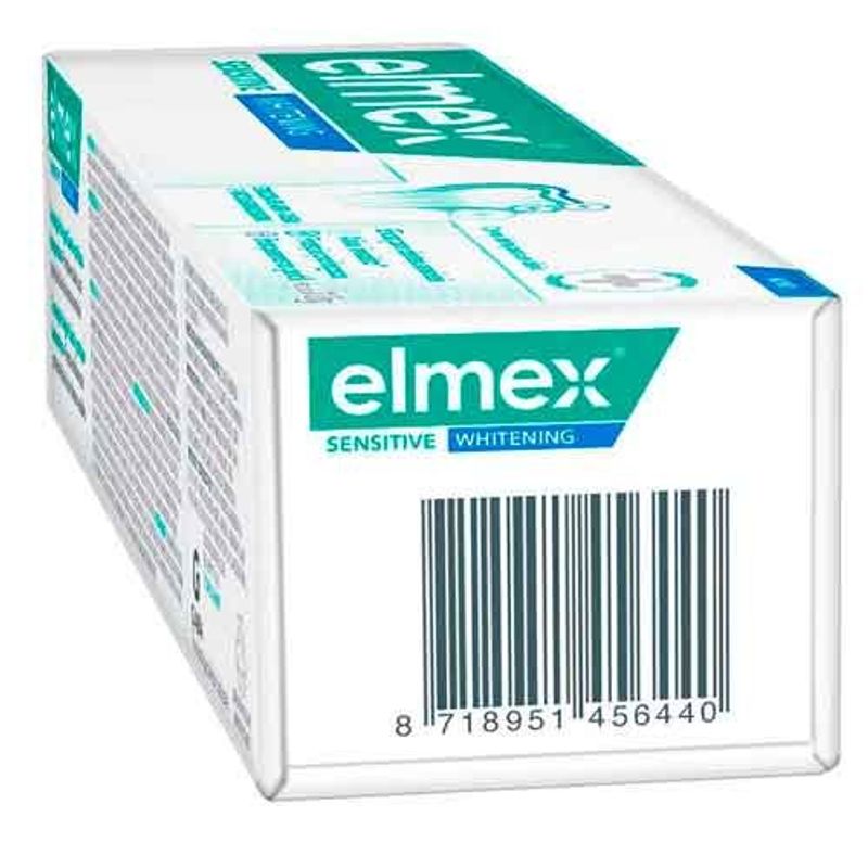 creme dental elmex sensitive whitening 110g