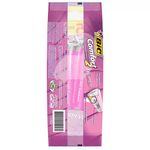 aparelho de depilar bic comfort 3 pink 2 unidades