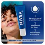 regenerador labial nivea 3 em 1 10g
