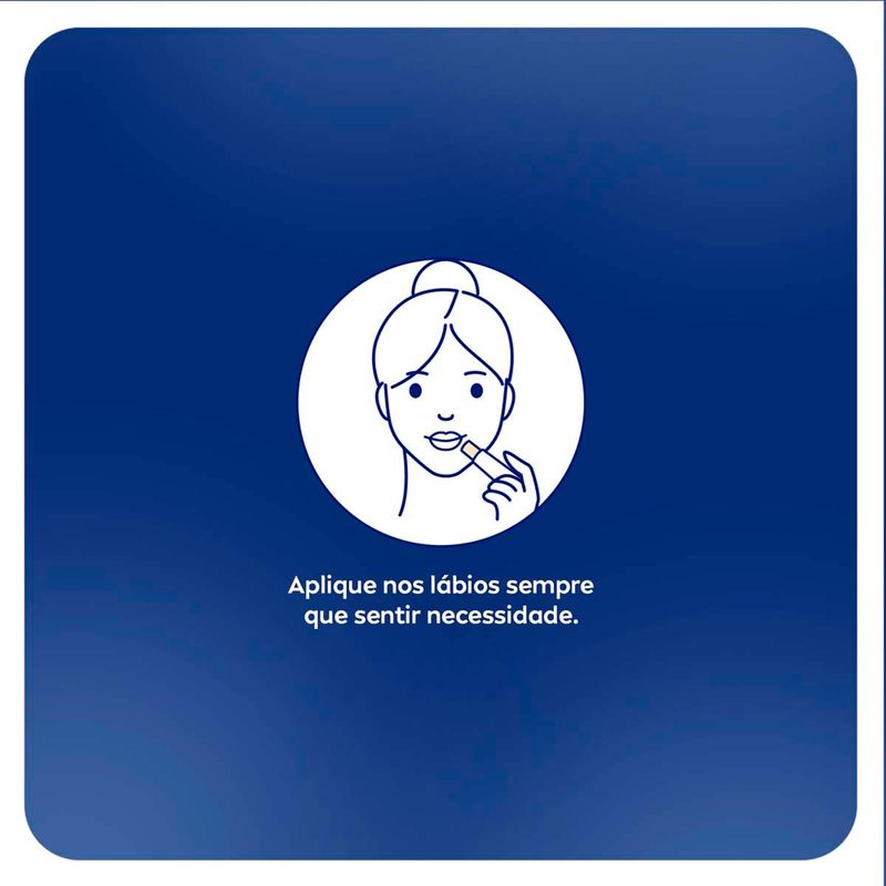 regenerador labial nivea 3 em 1 10g