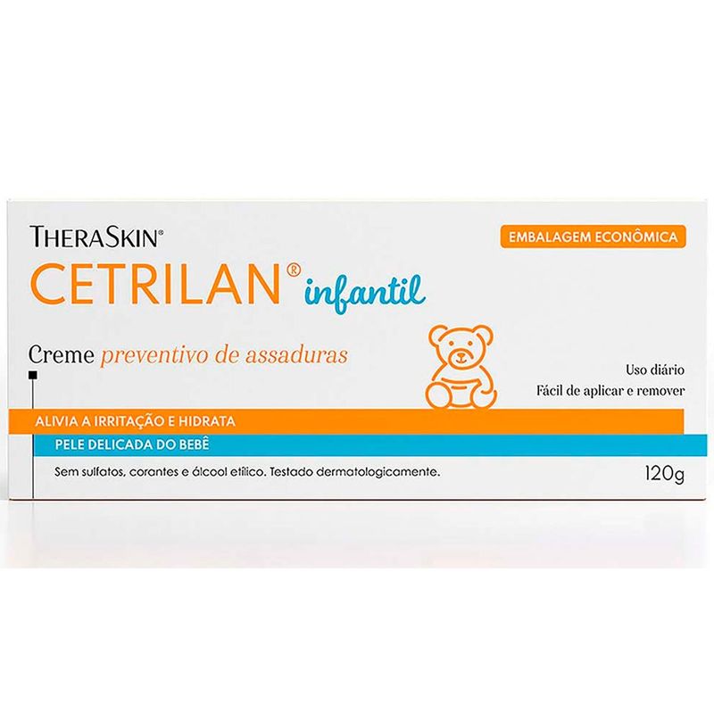 creme preventivo de assaduras cetrilan 120g