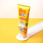 kit protetor solar anasol corporal kids fps90 100g e facial fps 50 60g