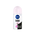 desodorante antitranspirante roll-on nivea invisible black & white clear 50ml